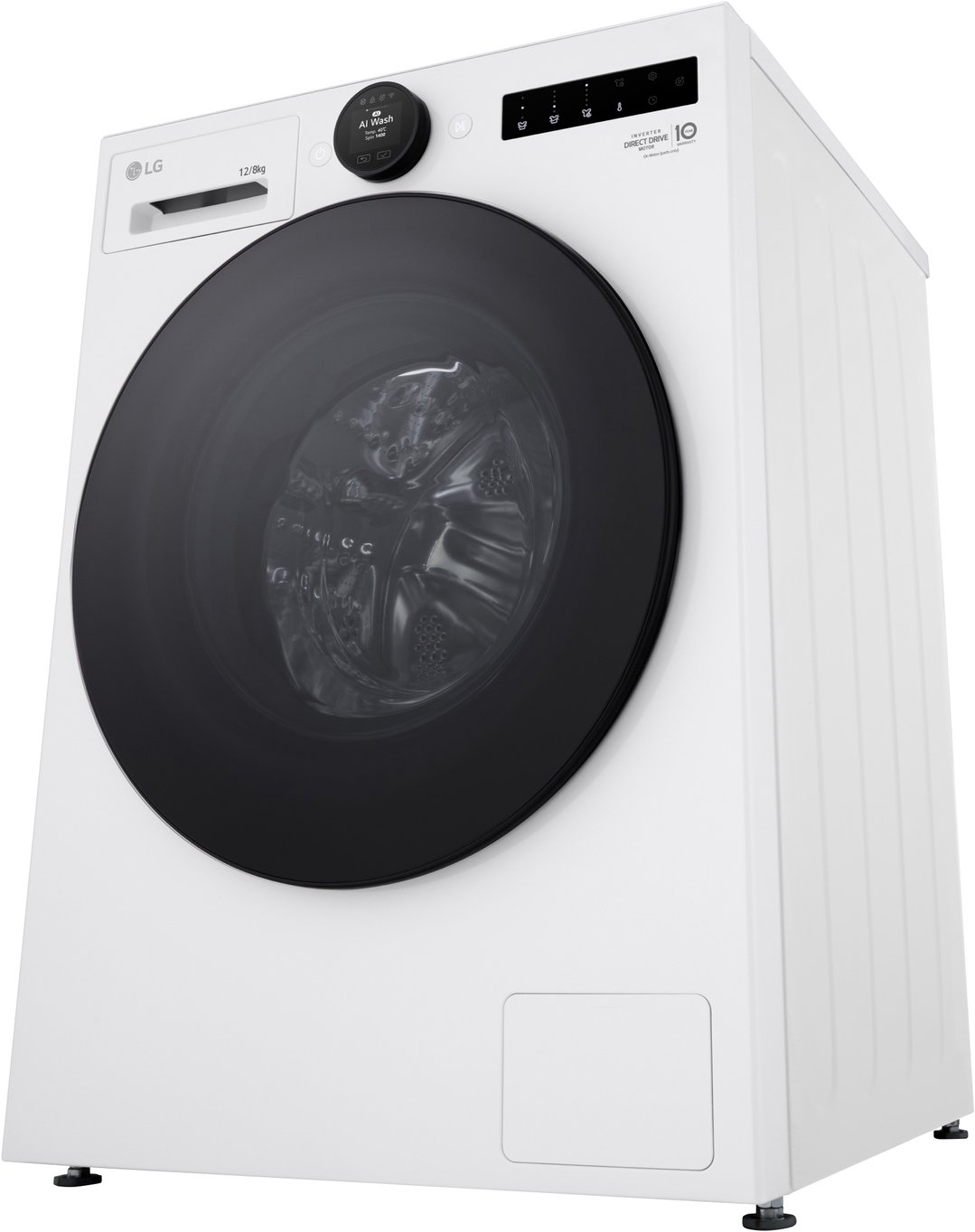 LG 12/8kg Series 10 Washer Dryer Combo White - ezDispense WXC10-1412W