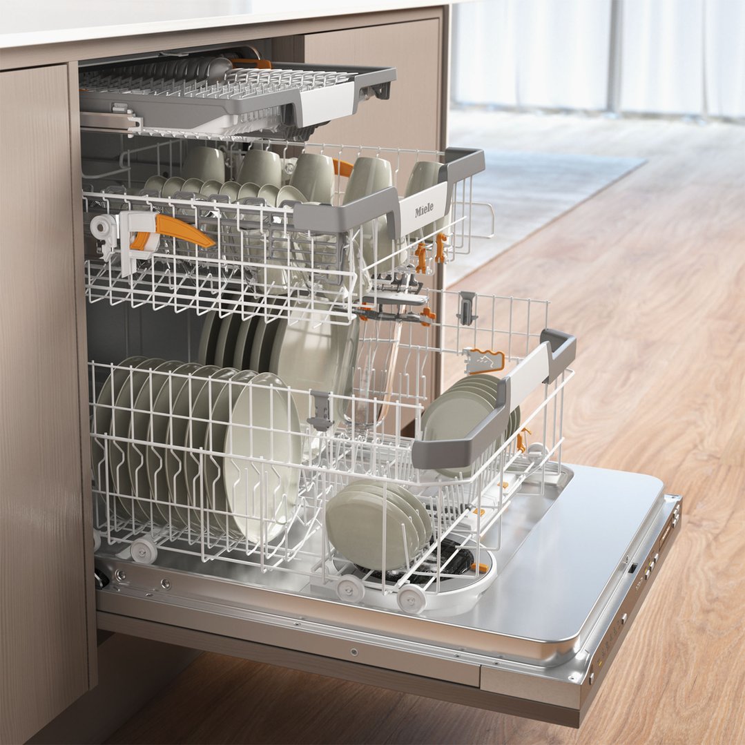 Miele 60cm Fully Integrated Dishwasher with AutoOpen Drying and Automatic Dispensing PowerDisk G7180SCVI