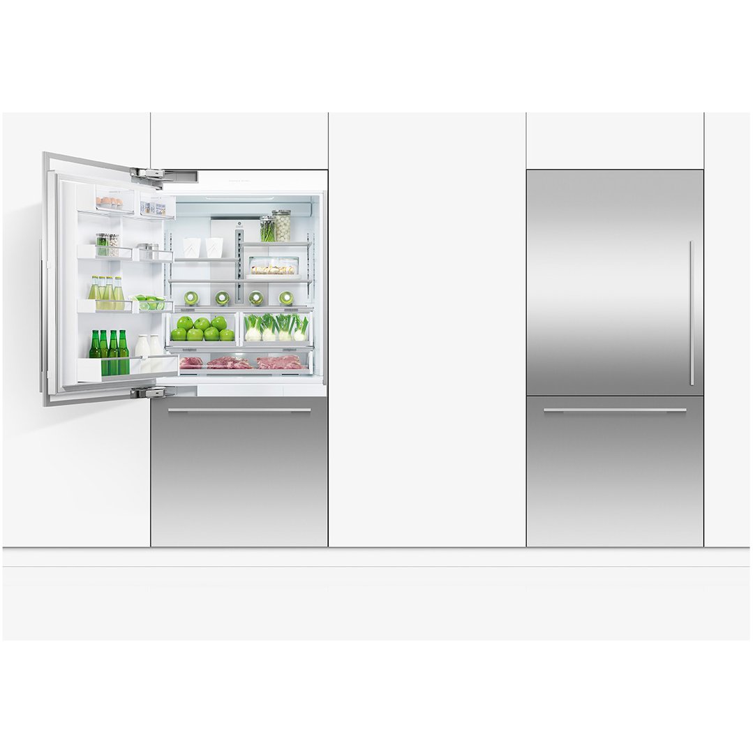 Fisher & Paykel Series 7 Integrated Refrigerator Freezer, 90.6cm, Ice RS9120WLJ1