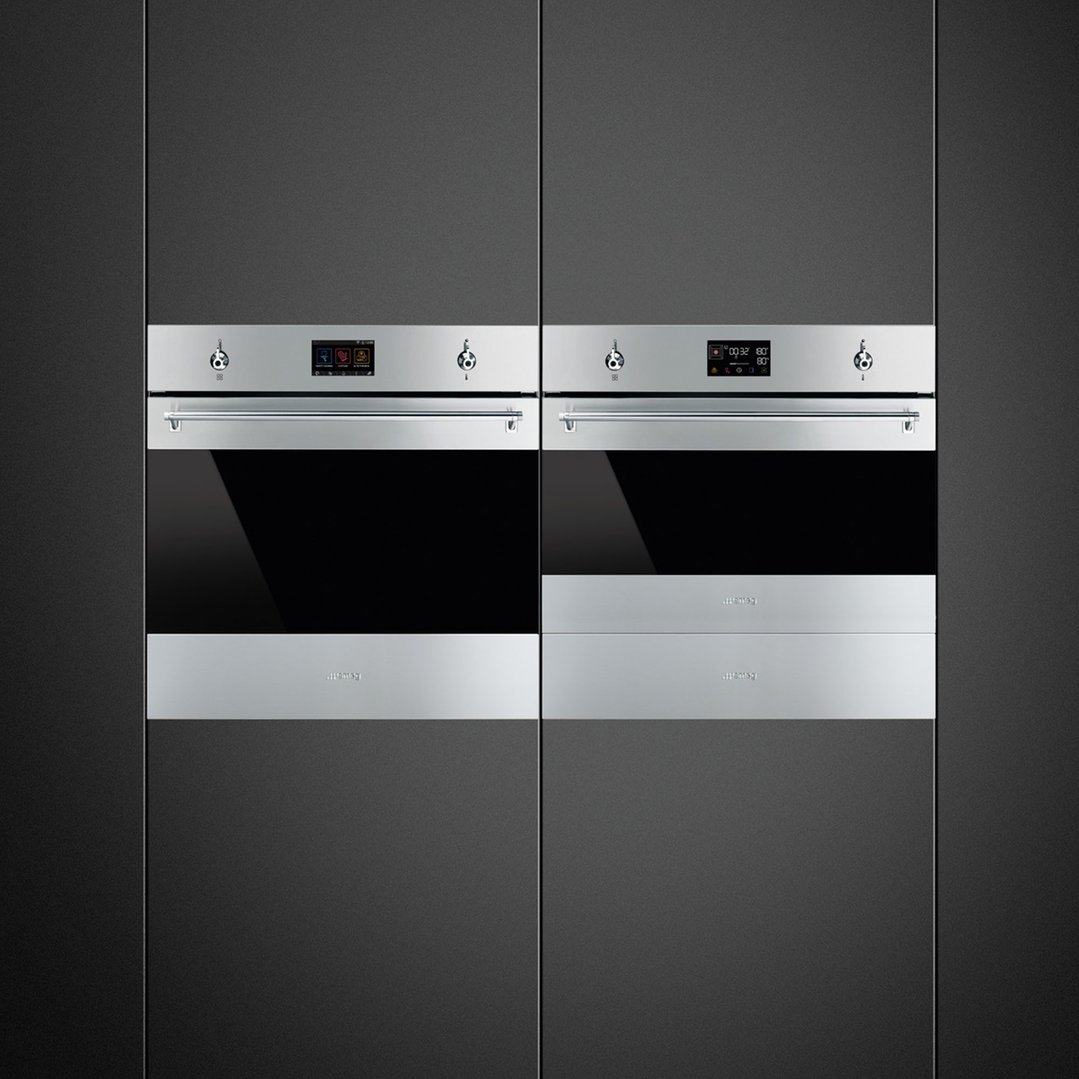 Smeg Compact Classic Steam 100 Oven - Stainless Steel SOA4302S3X