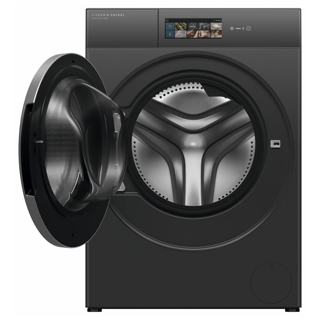 Fisher & Paykel 12kg Series 9 Contemporary Front Loader Washer - Graphite WH1260TG5