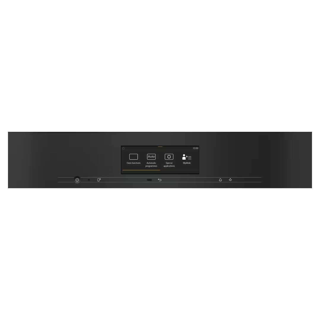 Miele 60cm Pyrolytic Oven with Moisture Plus and Food View Integrated Camera Obsidian Black H7860BPOBSW
