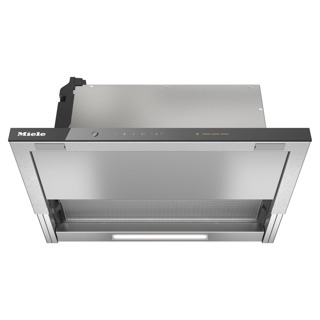 Miele 60cm Slimline Slideout Rangehood with Wi-Fi Connectivity Stainless Steel DAS4630