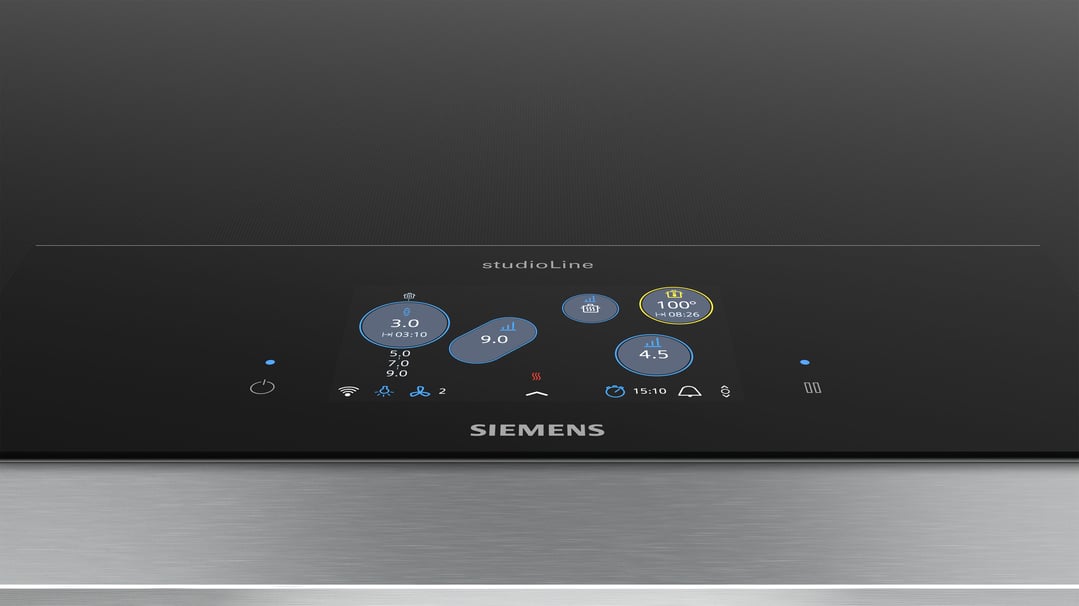 Siemens iQ700 90cm FlexInduction Plus Cooktop, Gloss EZ977KZY1E
