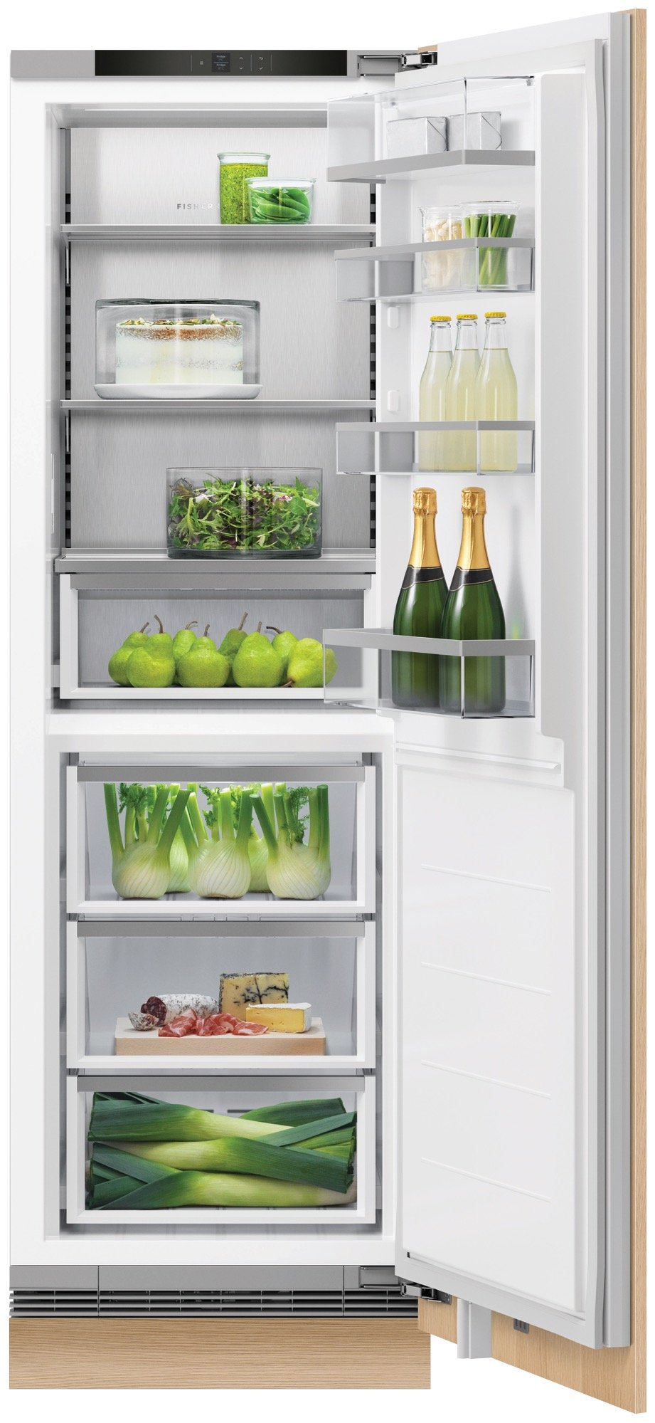 Fisher & Paykel 60cm Series 9 Integrated Dual Zone Refrigerator RS6019S2R1