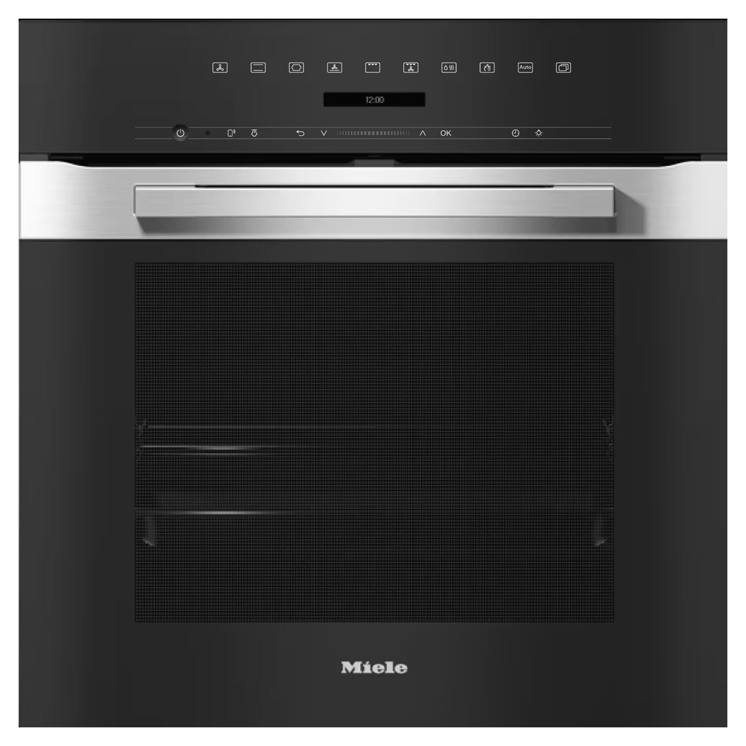 Miele 60cm Pyrolytic Oven with Moisture Plus Function and Wi-Fi Connectivity CleanSteel H7264BP