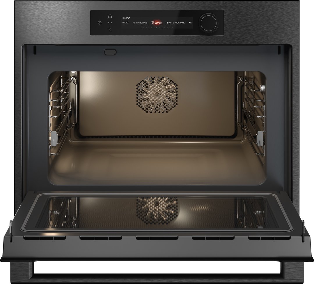 ASKO Craft Frame 45cm Combi Microwave Oven - Black Steel OCM64BSH-AU