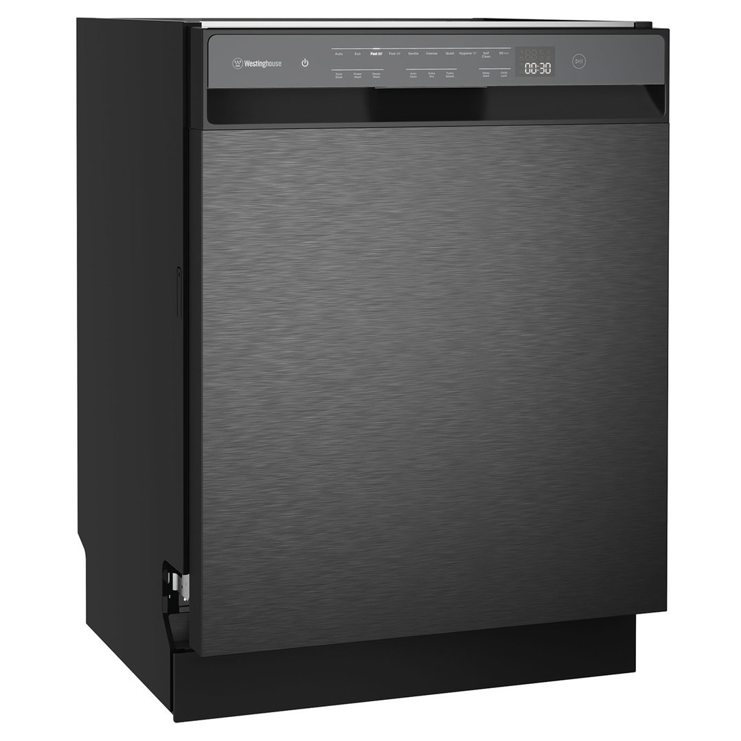 Westinghouse 60cm Dark Stainless Steel Underbench Dishwasher WSU6608KXC