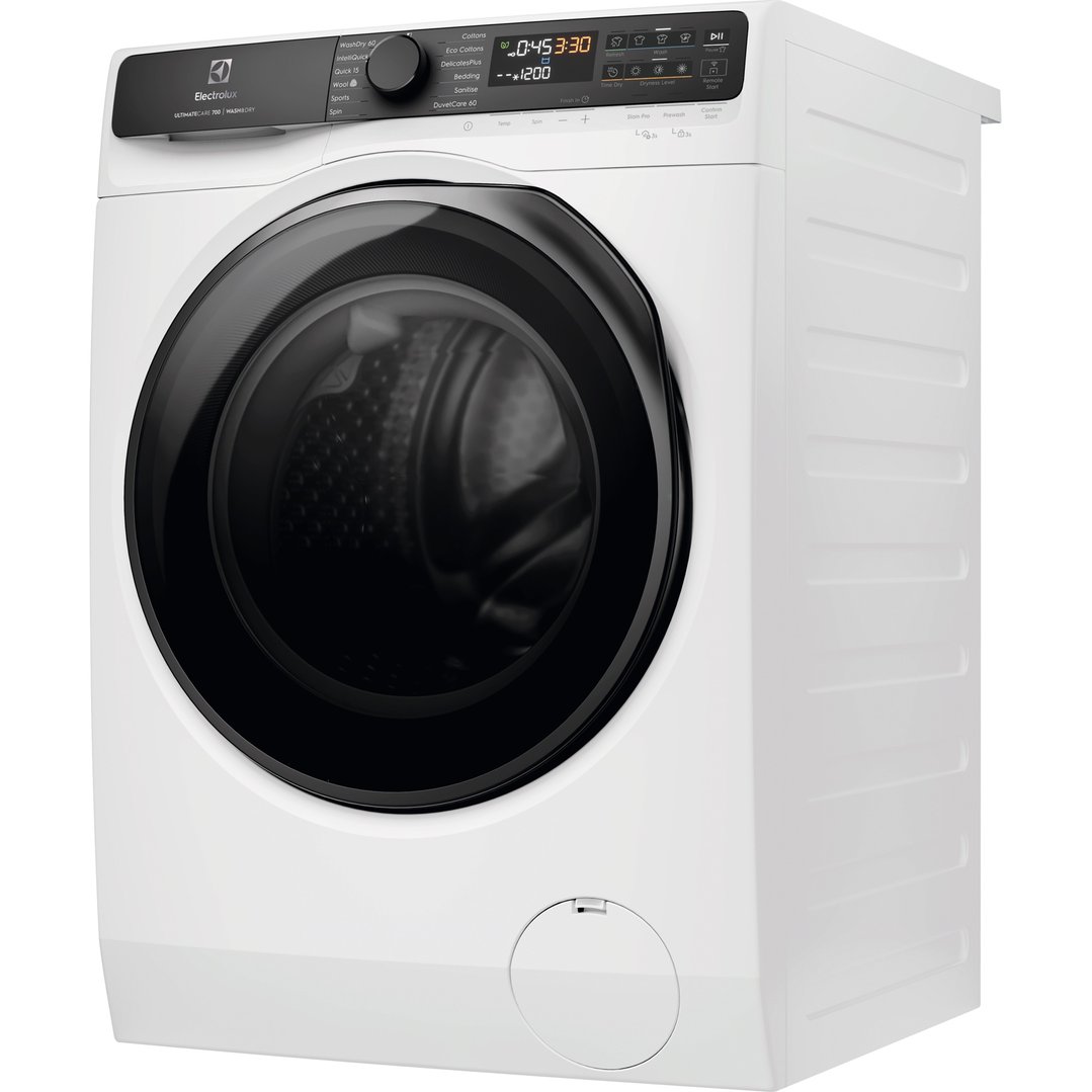 Electrolux 12kg UltimateCare 700 Front Load Washing Machine with 8kg Dryer White EWW1243R7WCS