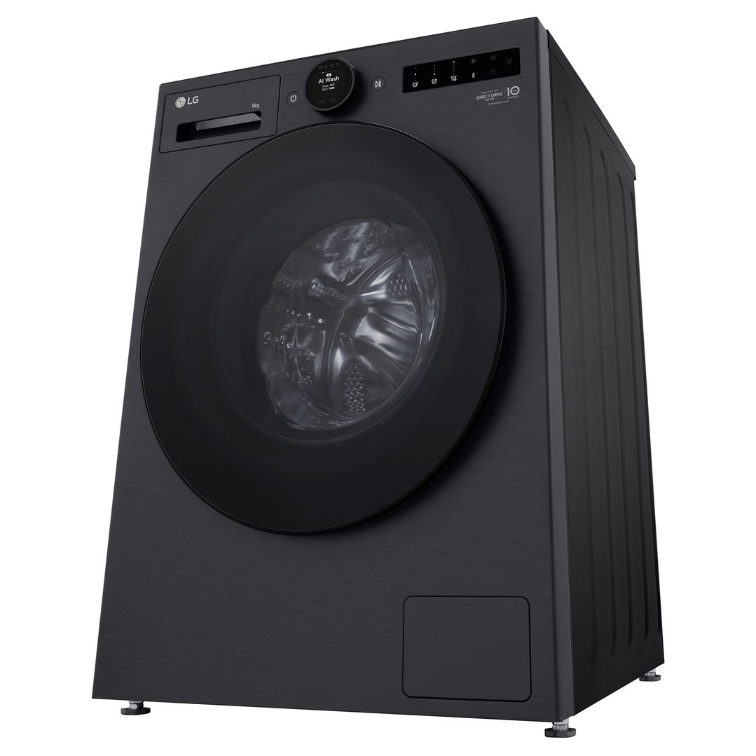 LG 9kg Series 9 Matte Black Front Load Washer WX9-1409MB