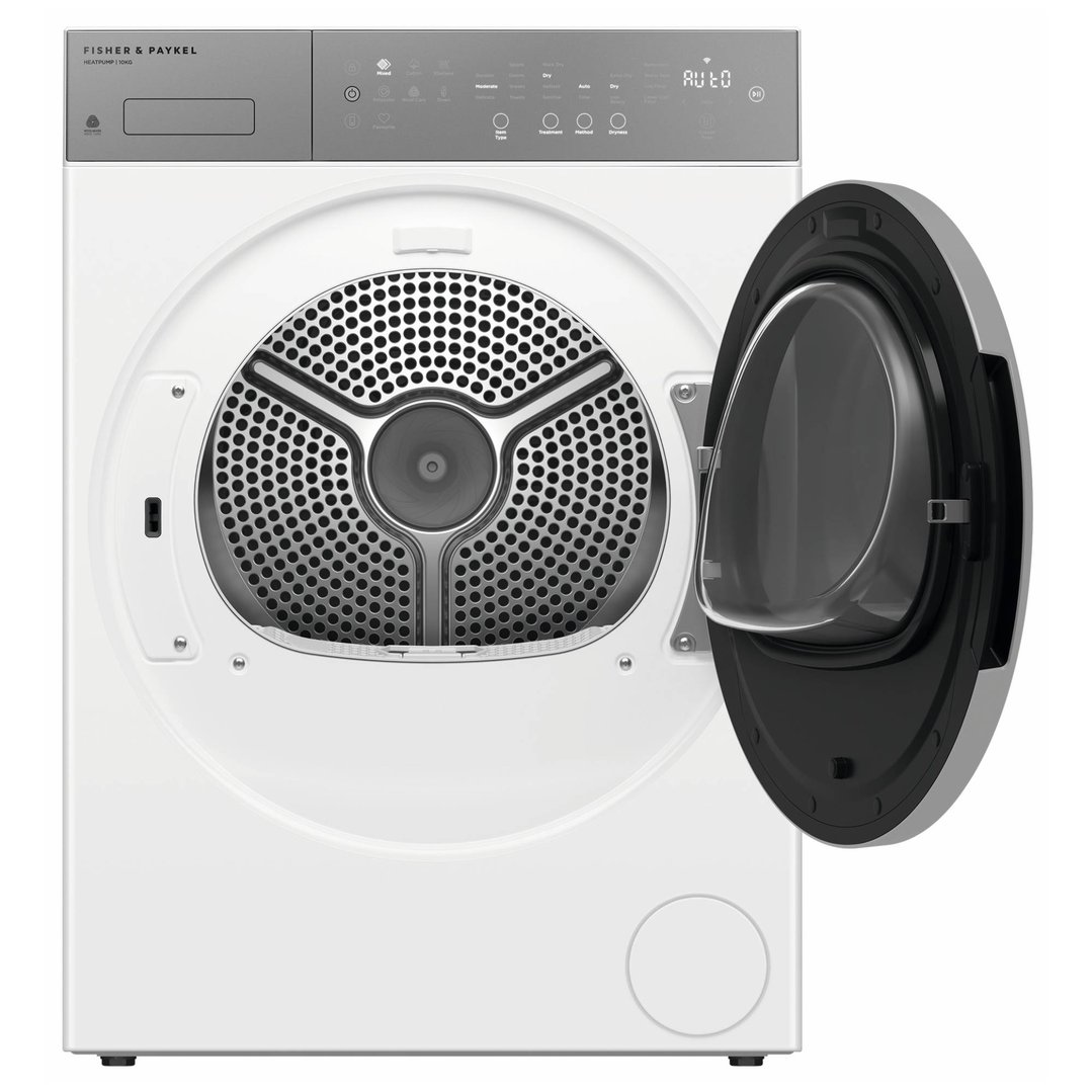 Fisher & Paykel 10kg Series 5 Contemporary Heat Pump Dryer - White DH1060P5