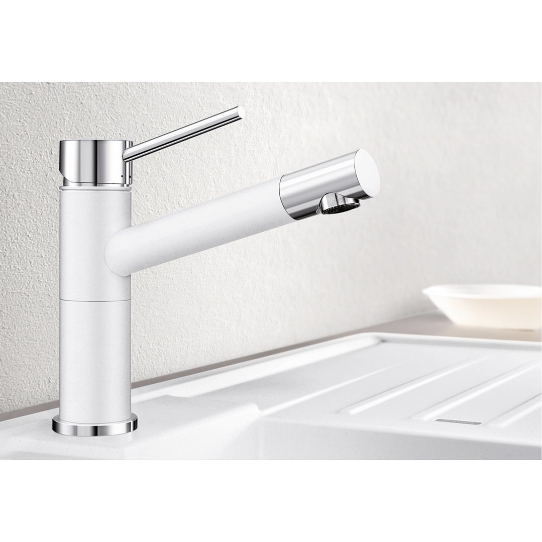 Mixer Tap White/Chrome ALTAW Signature Appliances