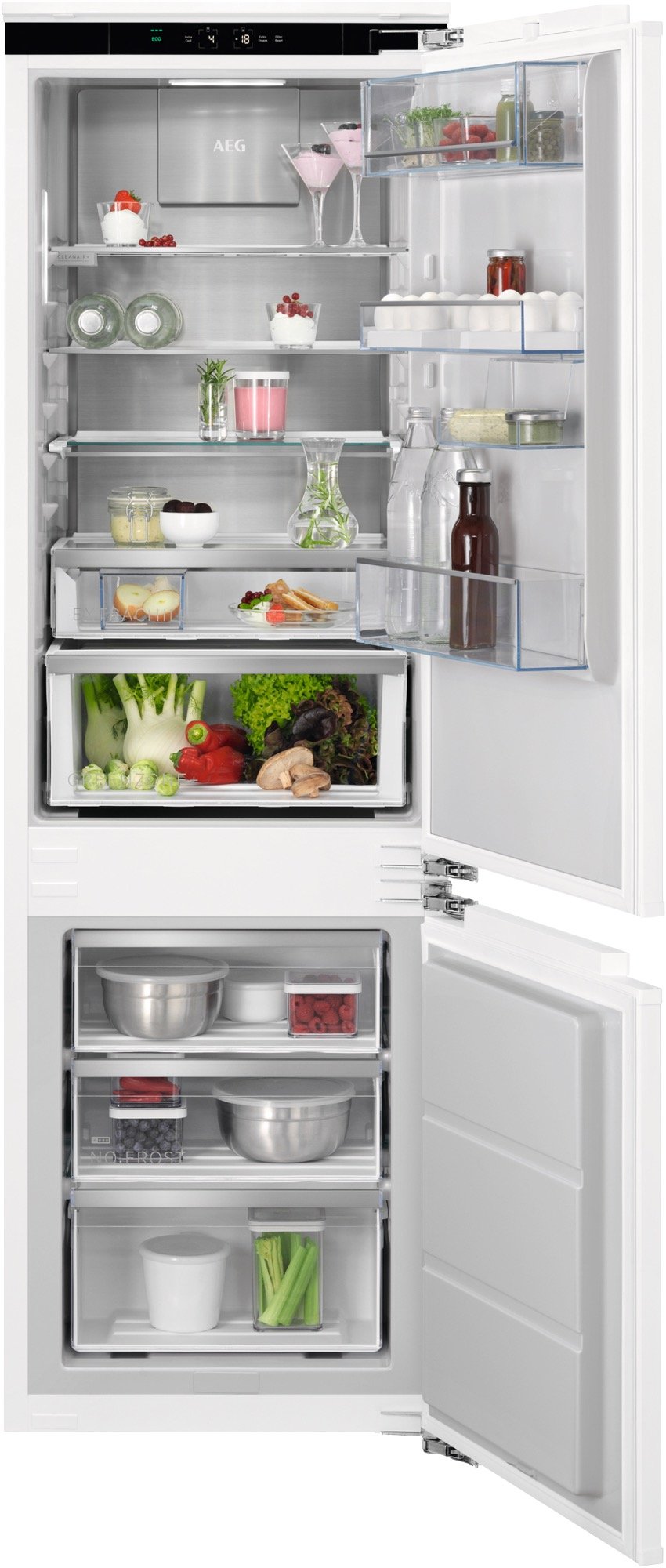 AEG 8000 Series 245L Built-in Bottom Freezer Fridge OSC8M18ADC