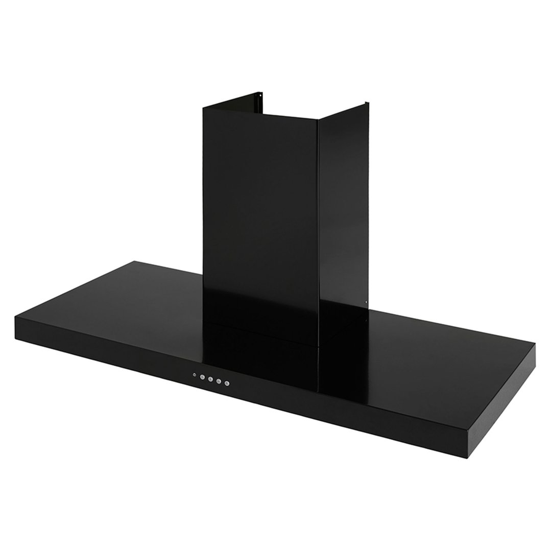 Falcon 110cm Infusion Canopy Rangehood Black FALHDS110BL