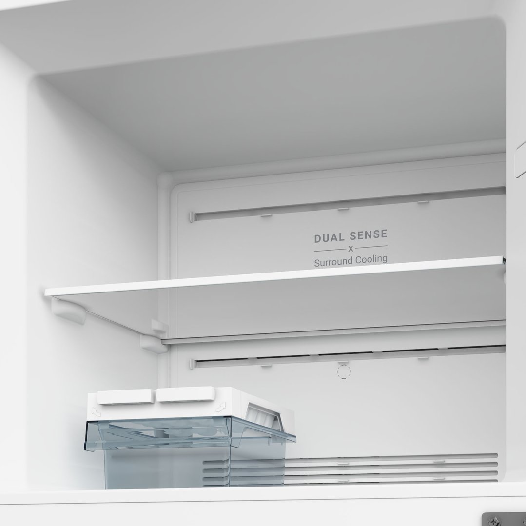 Hitachi 374L Inox Top Mount Fridge HRTN6408SXAU