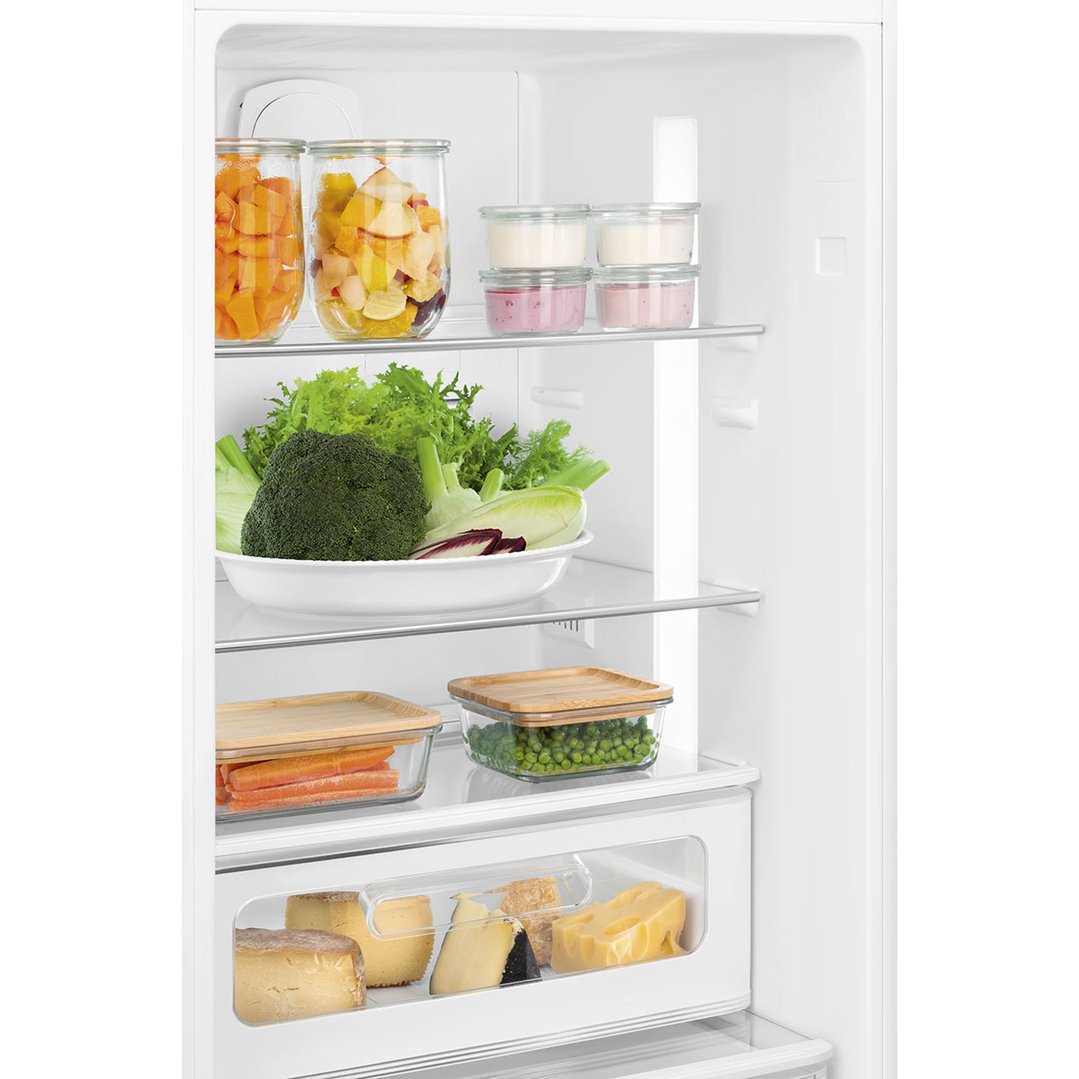 Smeg FAB 32 50’S Style Retro Refrigerator, Left Hand - White FAB32LWH5AU