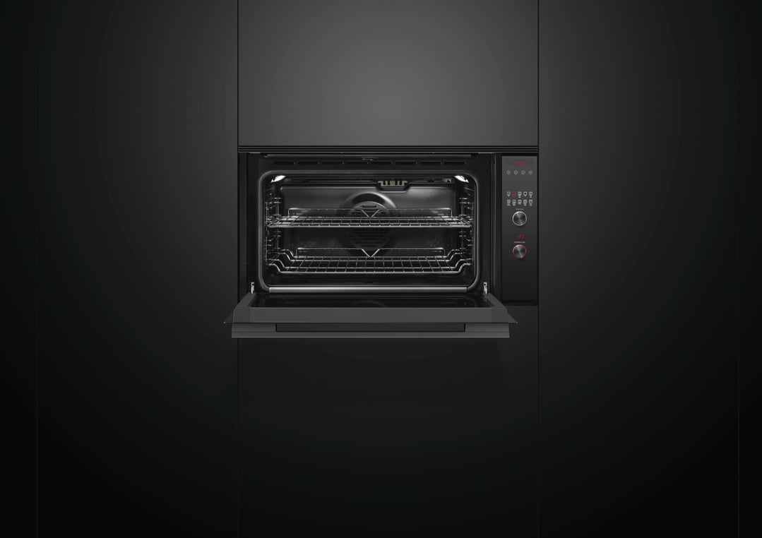 Fisher & Paykel 90cm Series 9 Contemporary Pyrolytic Oven OB90S9MEPB1