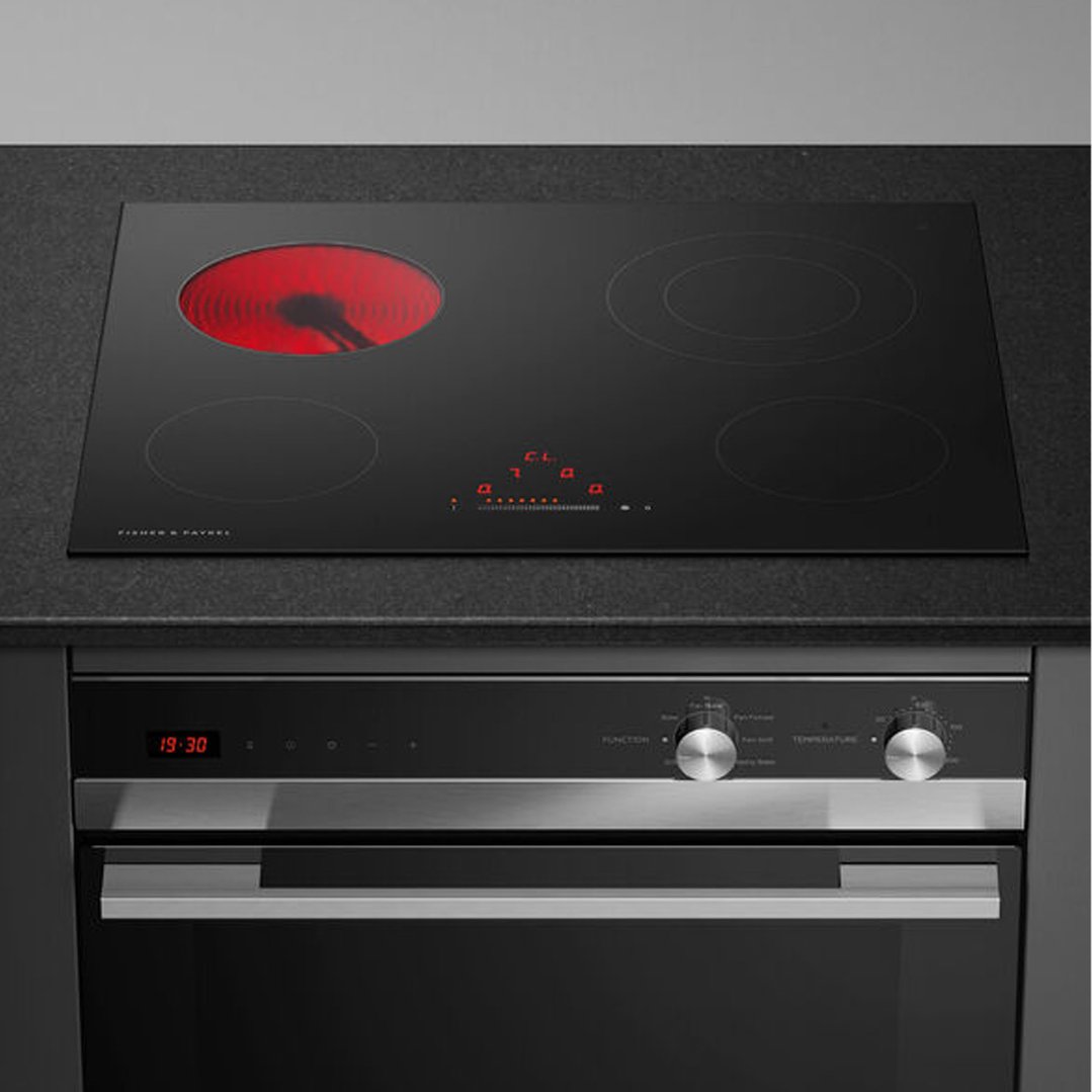 Fisher & Paykel 60cm Series 5 4 Element Electric Cooktop CE604DTB1