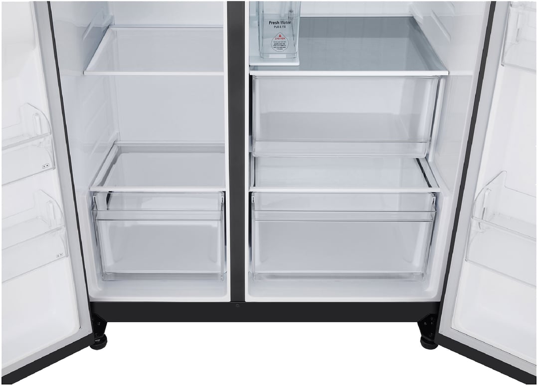 LG 625L Side by Side Non Plumbed Matte Black GS-N599MBL