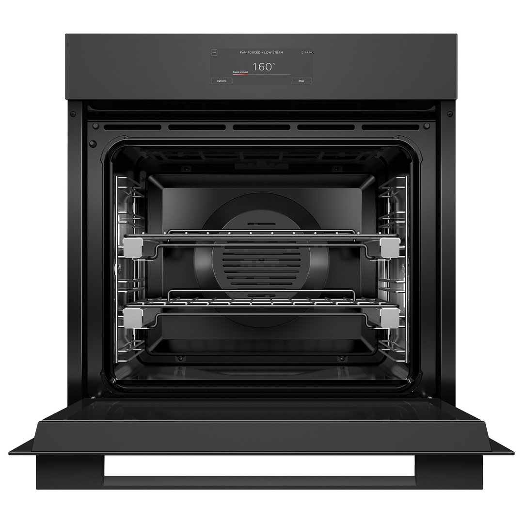 Fisher & Paykel 60cm Minimal Combi-Steam Oven, Black OS60SAMHUB5