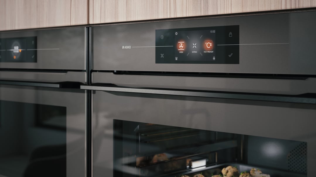 Asko Elements 60cm Combi Steam Oven - Pearl Grey OCS8678GG