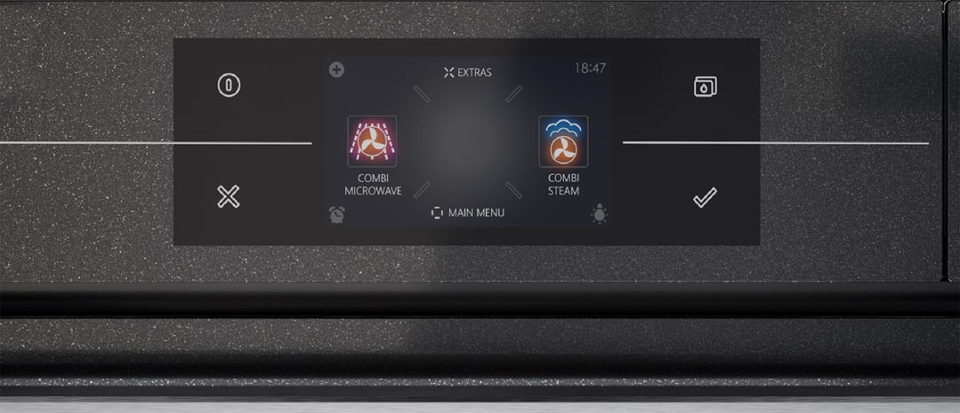 Asko 60cm Elements Built-In Compact Combi-Microwave-Steam Oven OCSM8478G