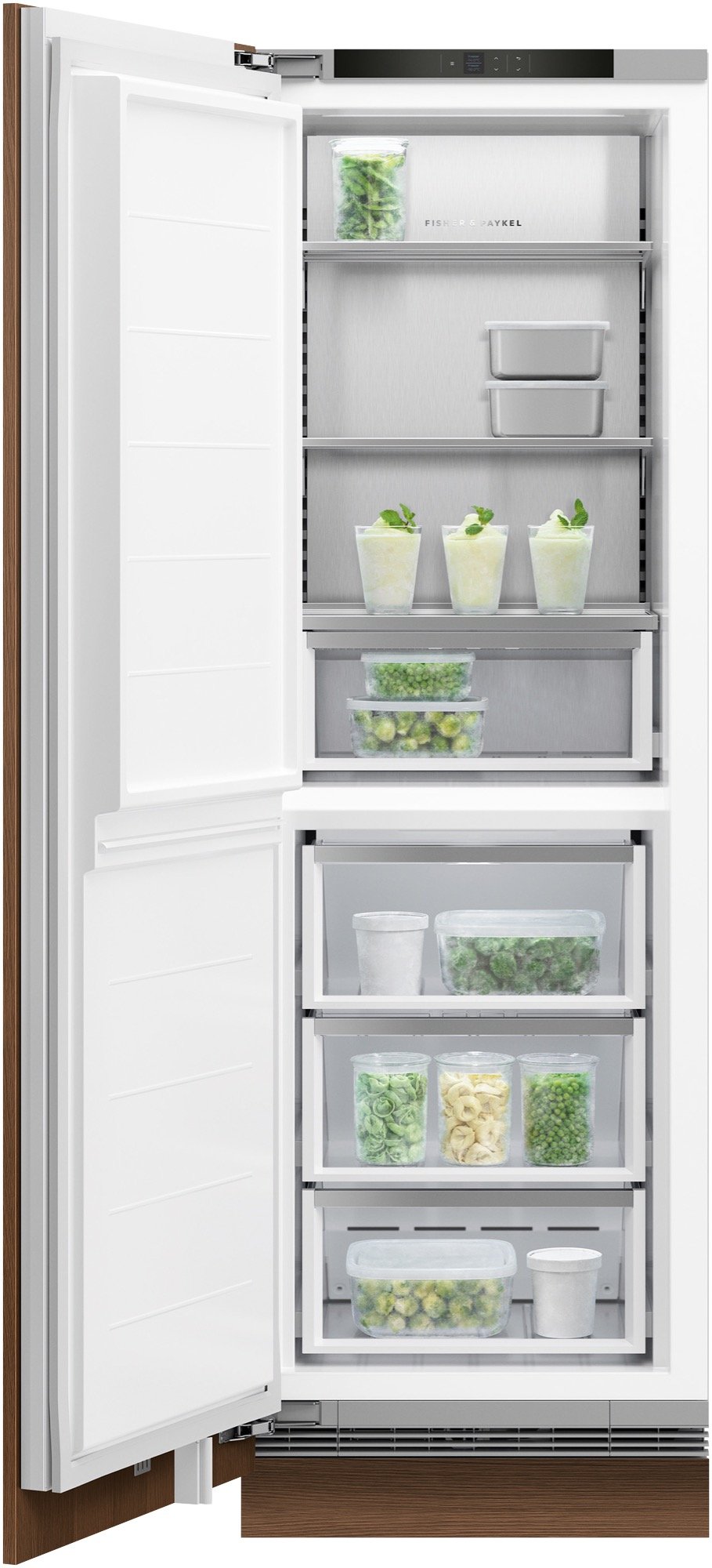 Fisher & Paykel Series 9 Integrated Dual Zone Freezer, 60 cm RS6019F2L1