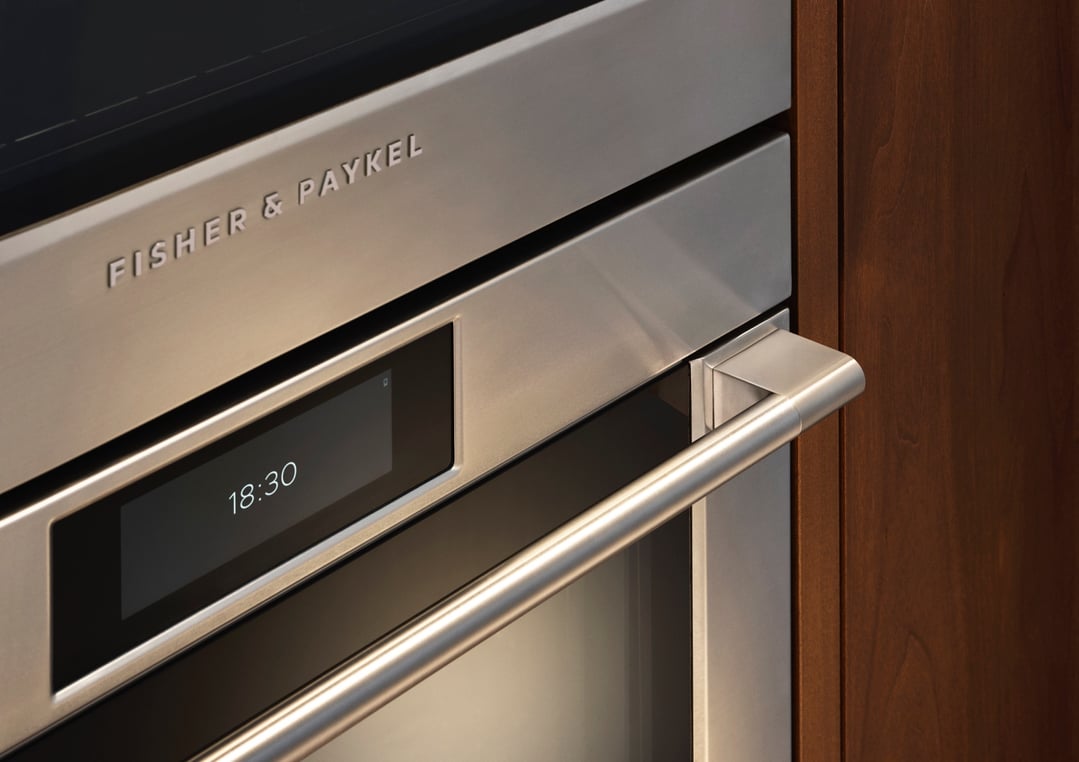 Fisher & Paykel 76cm Series 9, Professional Compact Combi-Steam Oven, Stainless Steel OS76NPUX3