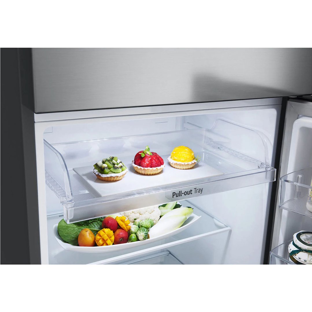 LG 375L Top Mount Fridge in Stainless Finish GT-5S