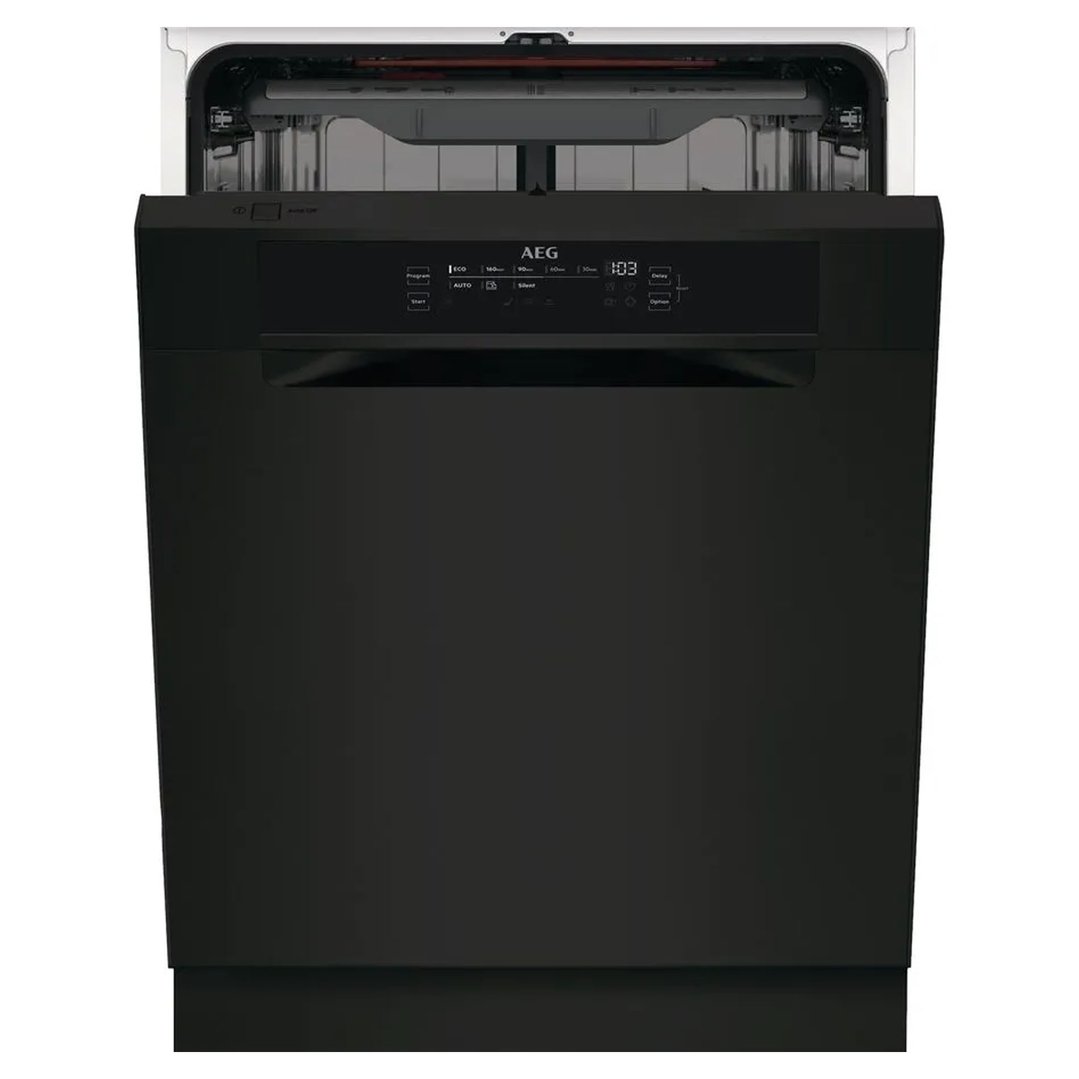 AEG 60cm Built-Under ComfortLift Matte Black Dishwasher FUF9490SMA