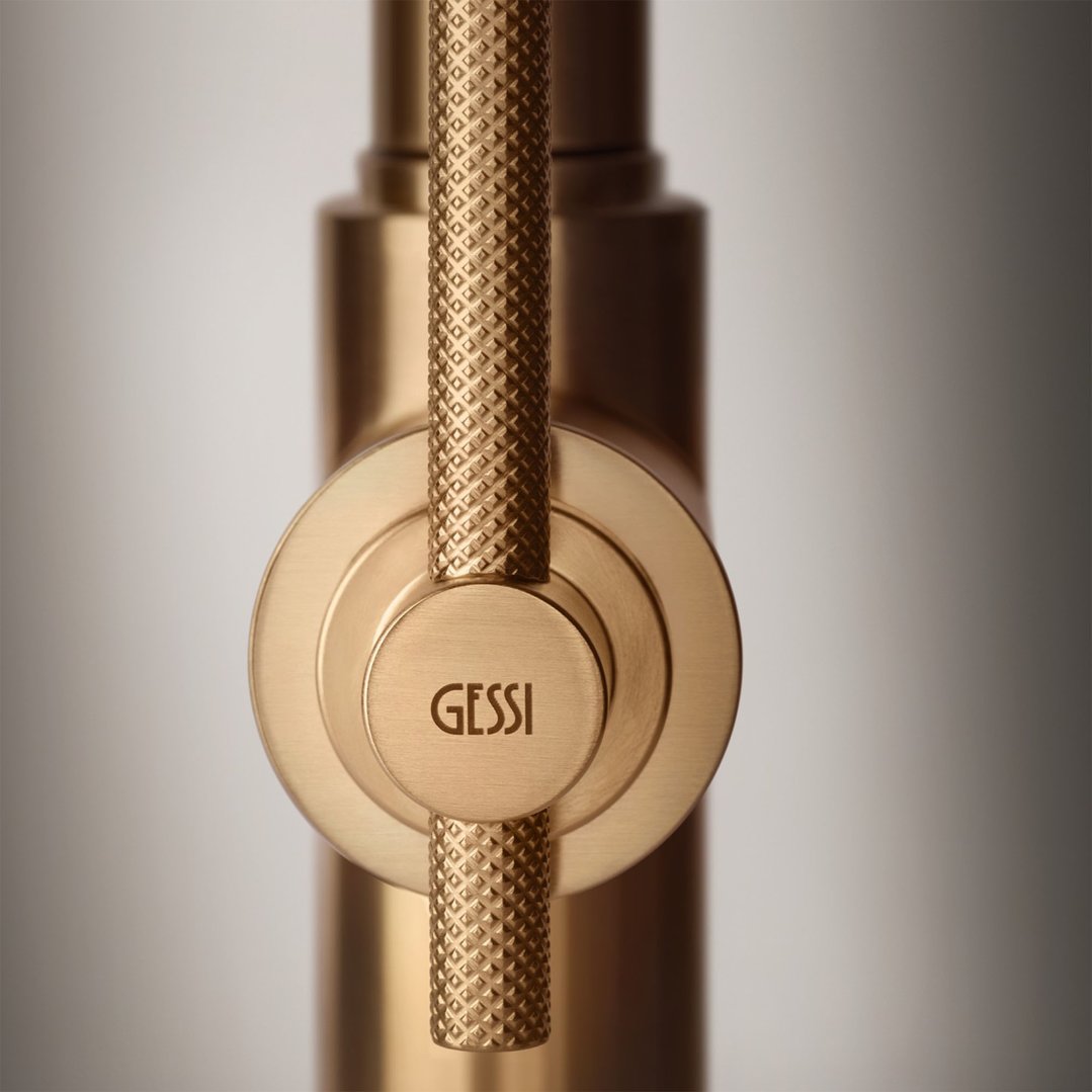 GESSI HABITO Pull-out Warm Bronze Brushed PVD 60652-726