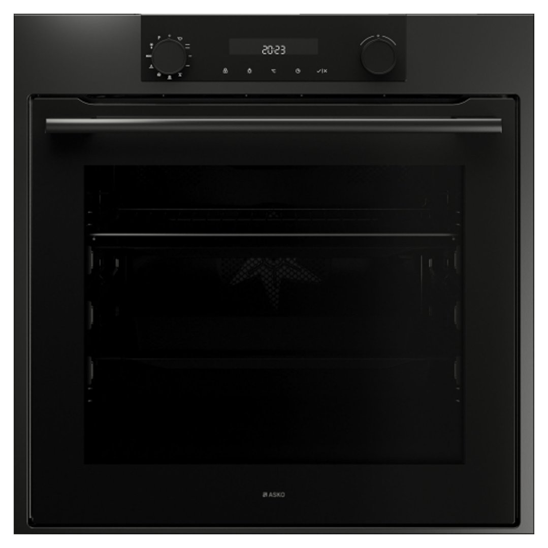Asko 60cm Pyrolytic Craft BuiltIn Oven Graphite Black OP8637A1