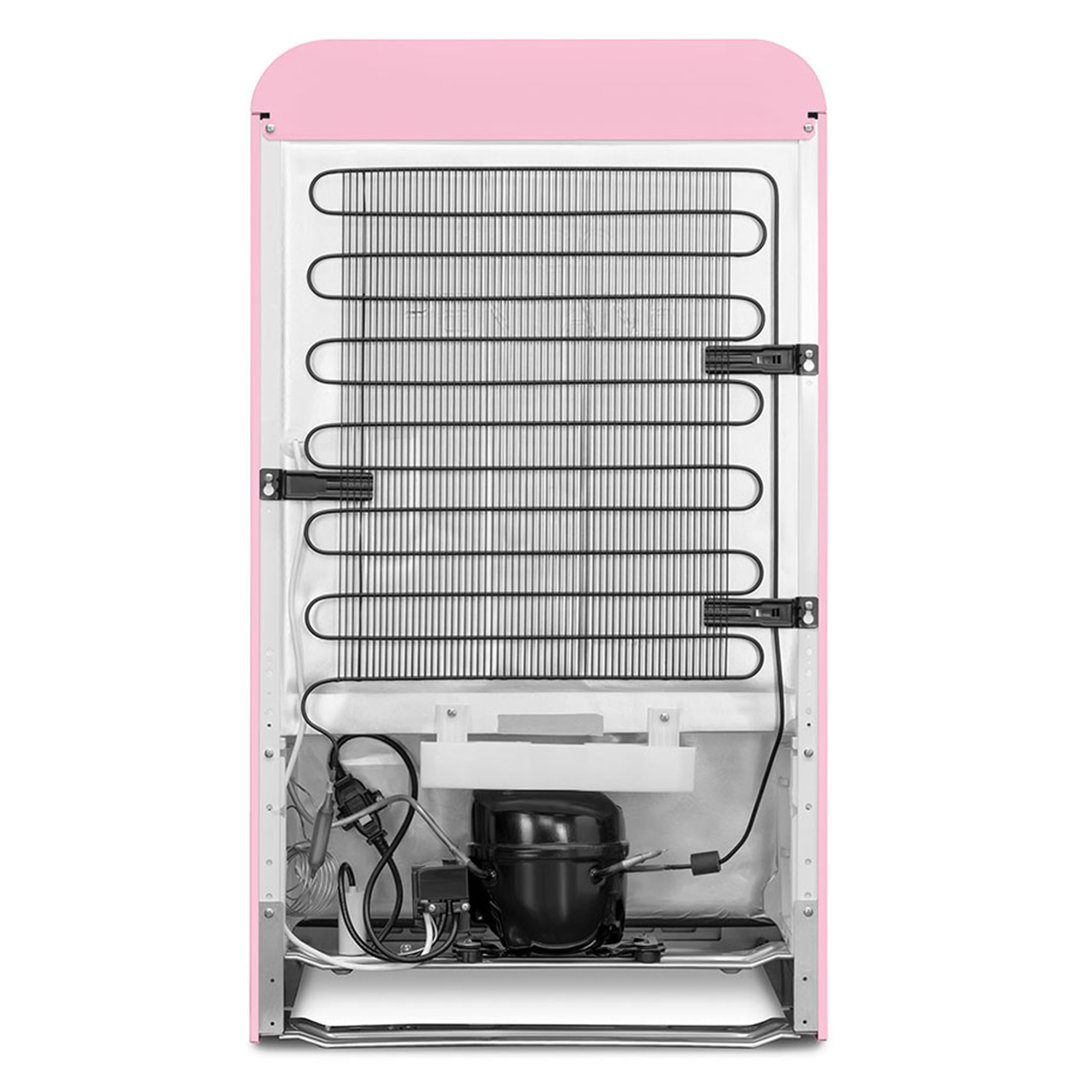 Smeg FAB10 50's Style Retro Refrigerator Right Hand Hinge - Pink FAB10HRPK6