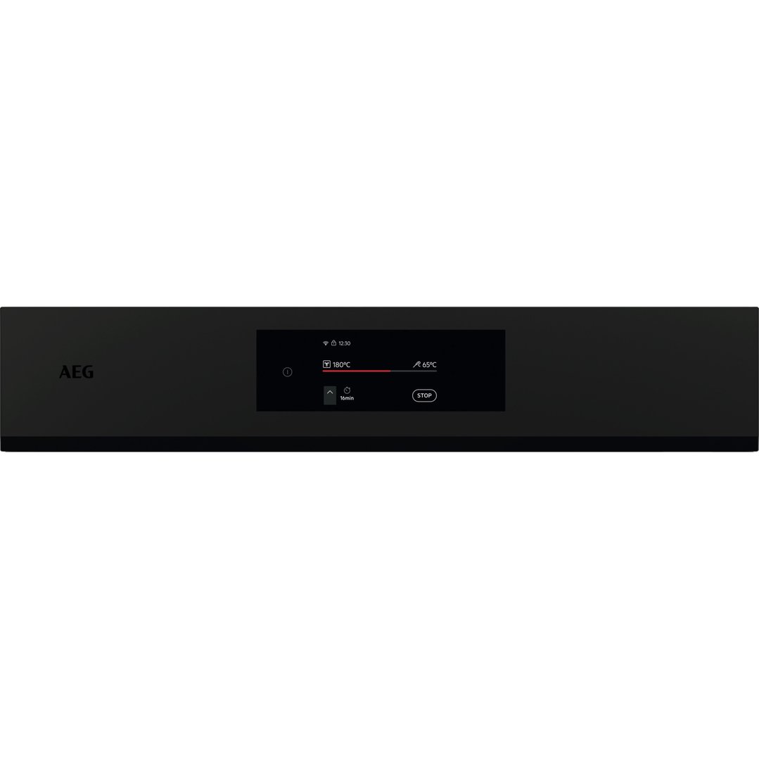 AEG 60cm Multifunction 21 Matte Black SenseCook Oven NBE7P731AT