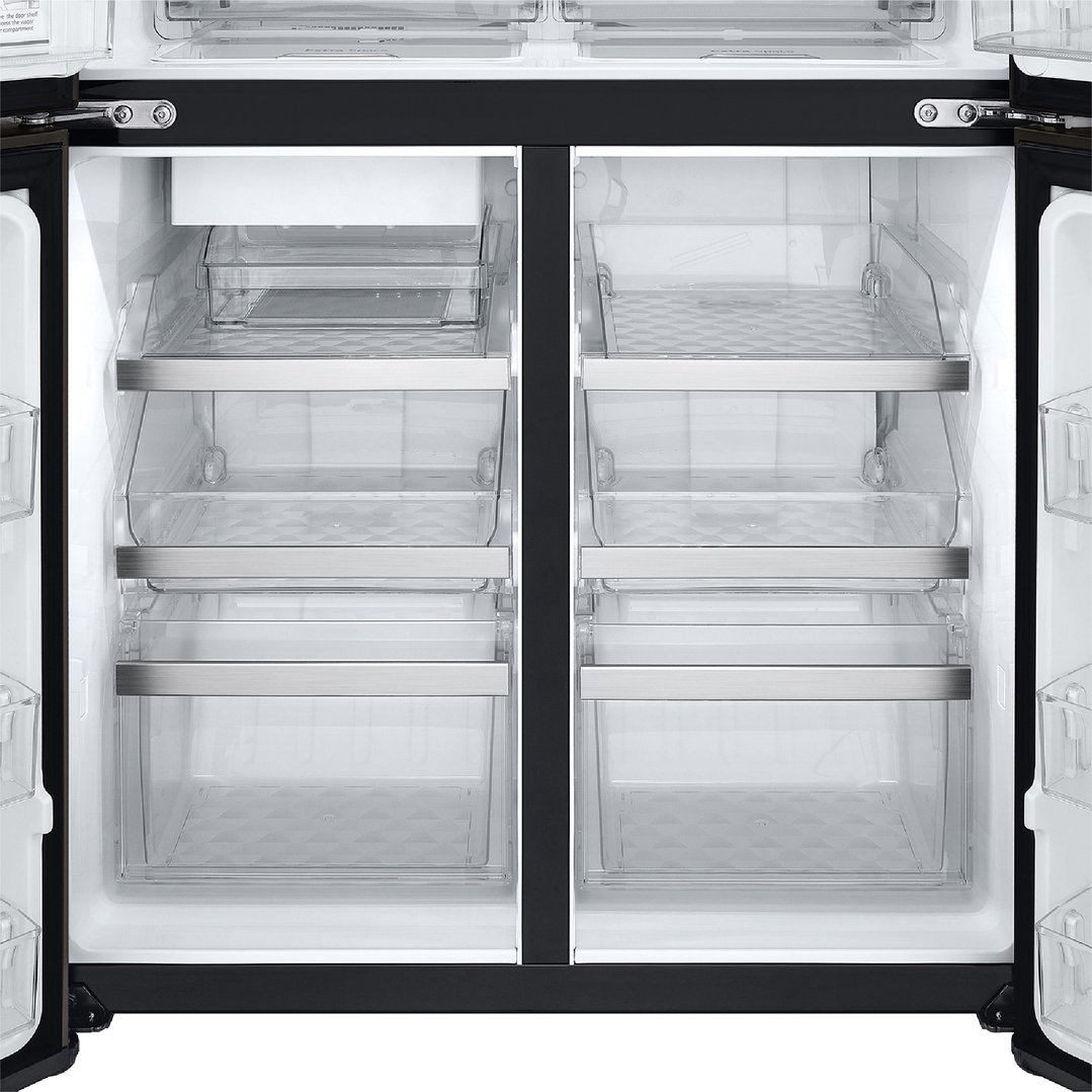 LG 642L French Door Fridge in Black Stainless Finish GF-V700BSLC