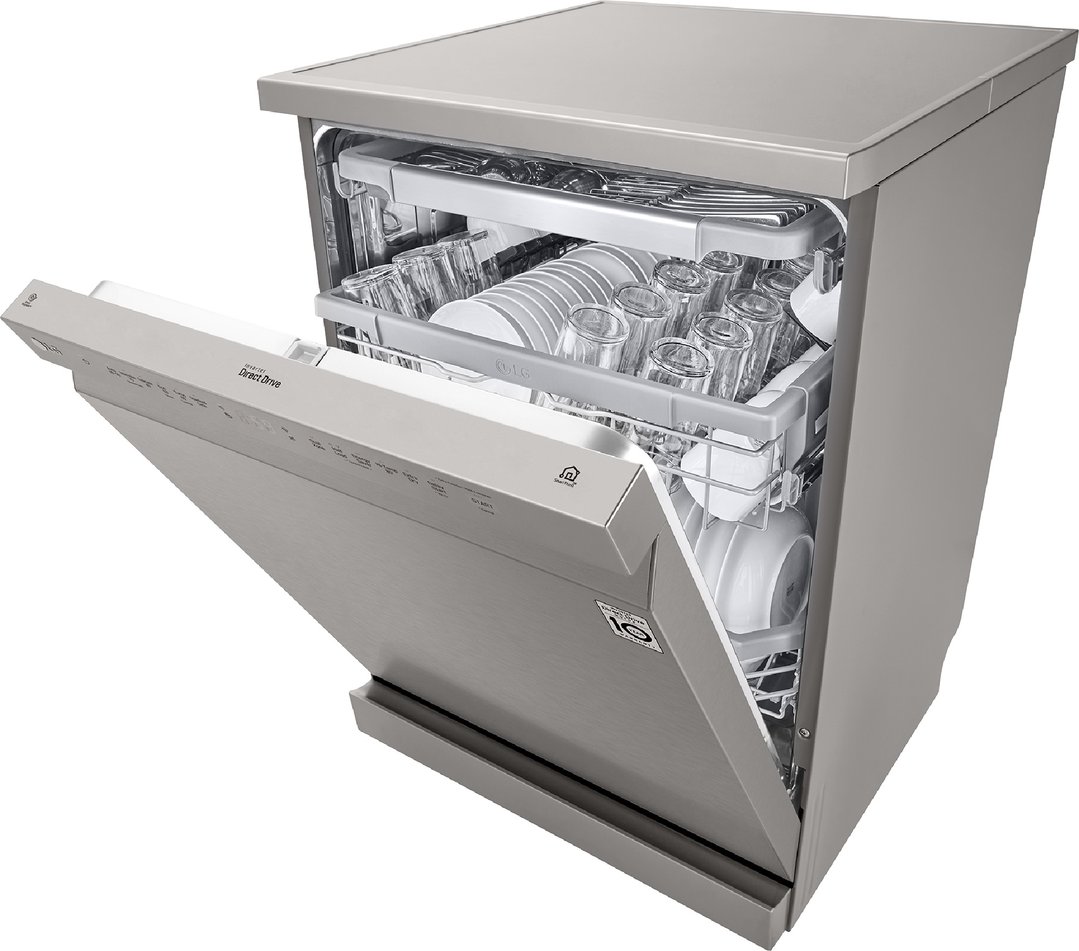 LG Quadwash® Dishwasher Platinum Steel XD4B15PS