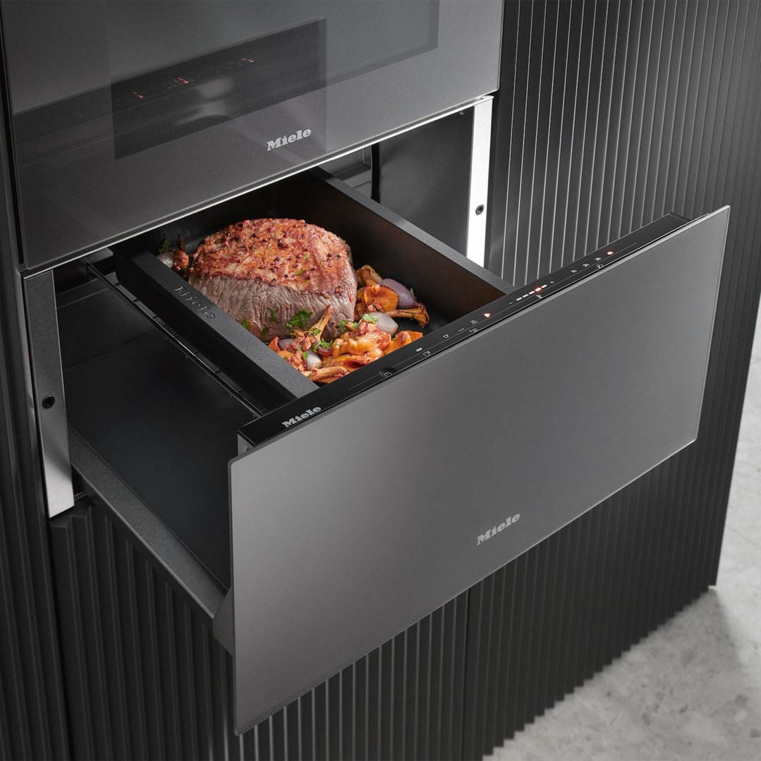 Miele Gourmet Warming Drawer Graphite Grey ESW7020GRGR