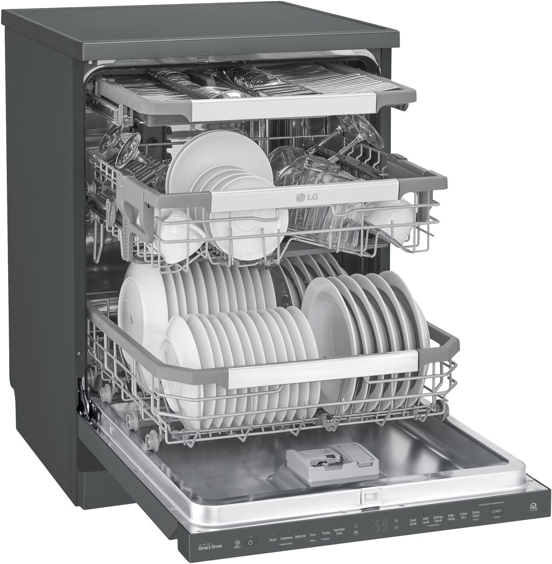 LG XD Series Quad Wash Dishwasher Matte Black XD3A15MB