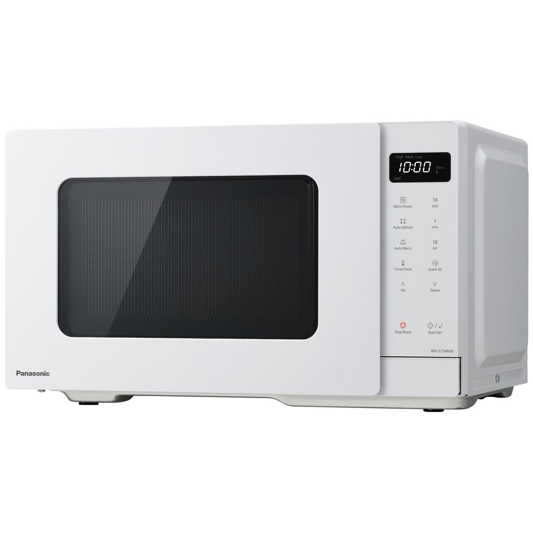 Panasonic 25L Microwave Oven - White. NN-ST34NWQPQ