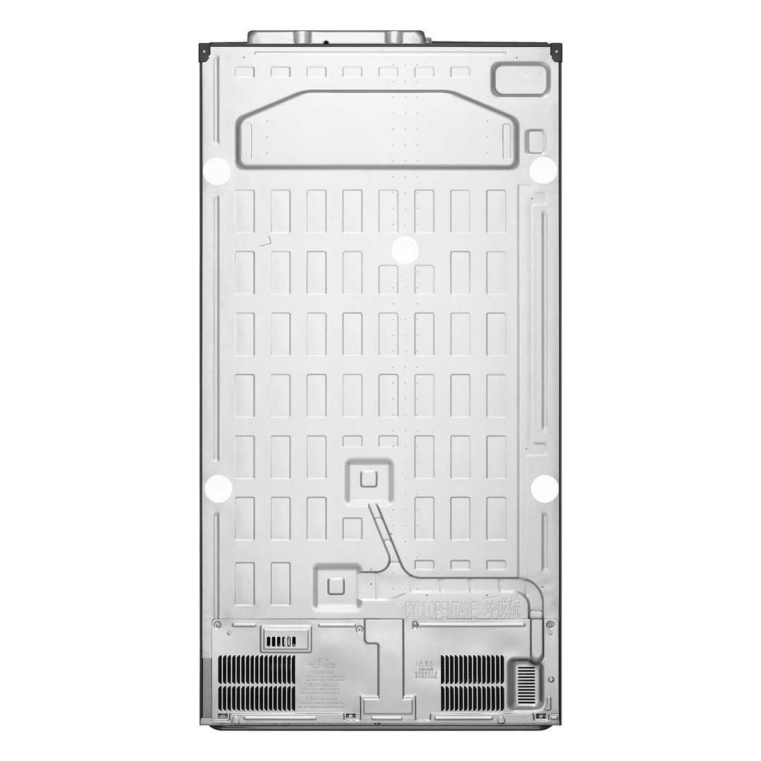 LG 635L Side by Side Fridge Non Plumbed Ice & Water Dispenser GS-N635PL