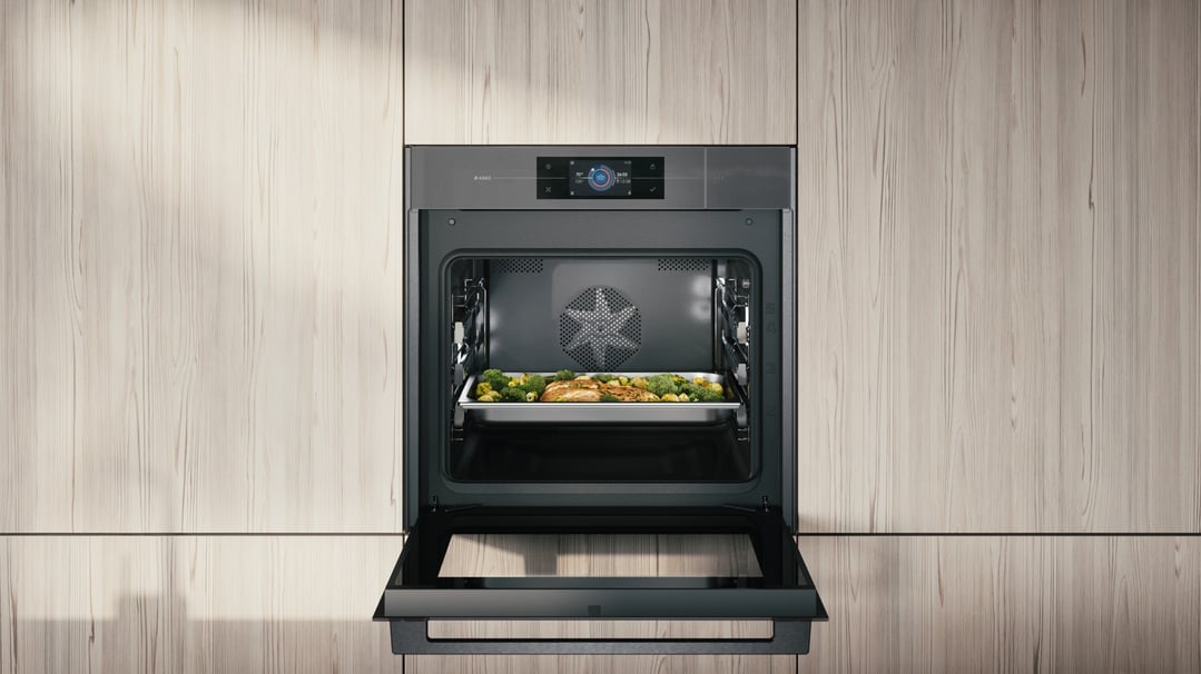 Asko Elements 60cm Combi Steam Oven - Pearl Grey OCS8678GG