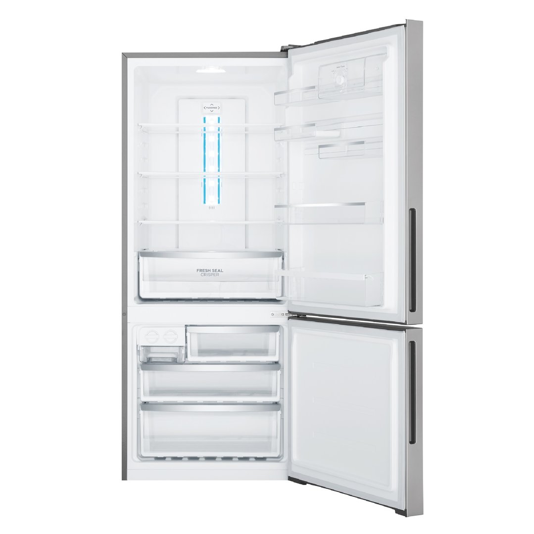 Westinghouse 425L Bottom Freezer Refrigerator Left Hinged, SIlver WBE4302ACL