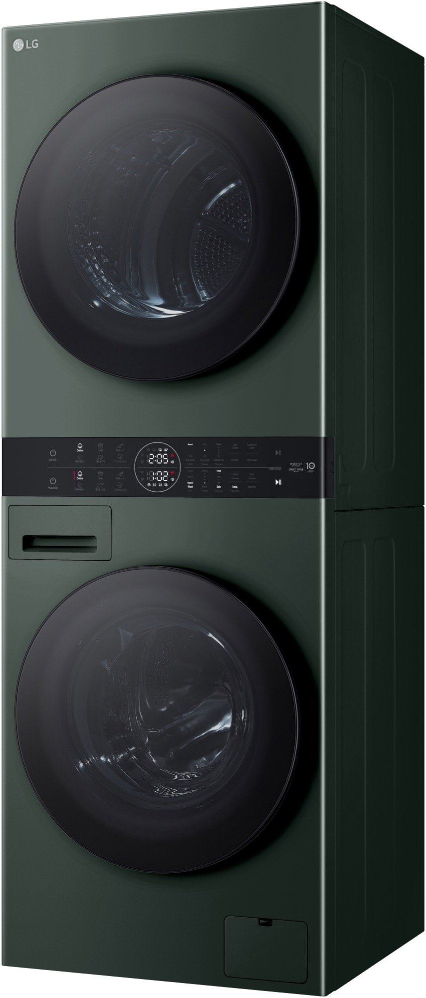 LG WashTower™ Compact All-In-One Stacked Washer Dryer - Forest Green WWT-1210FGX