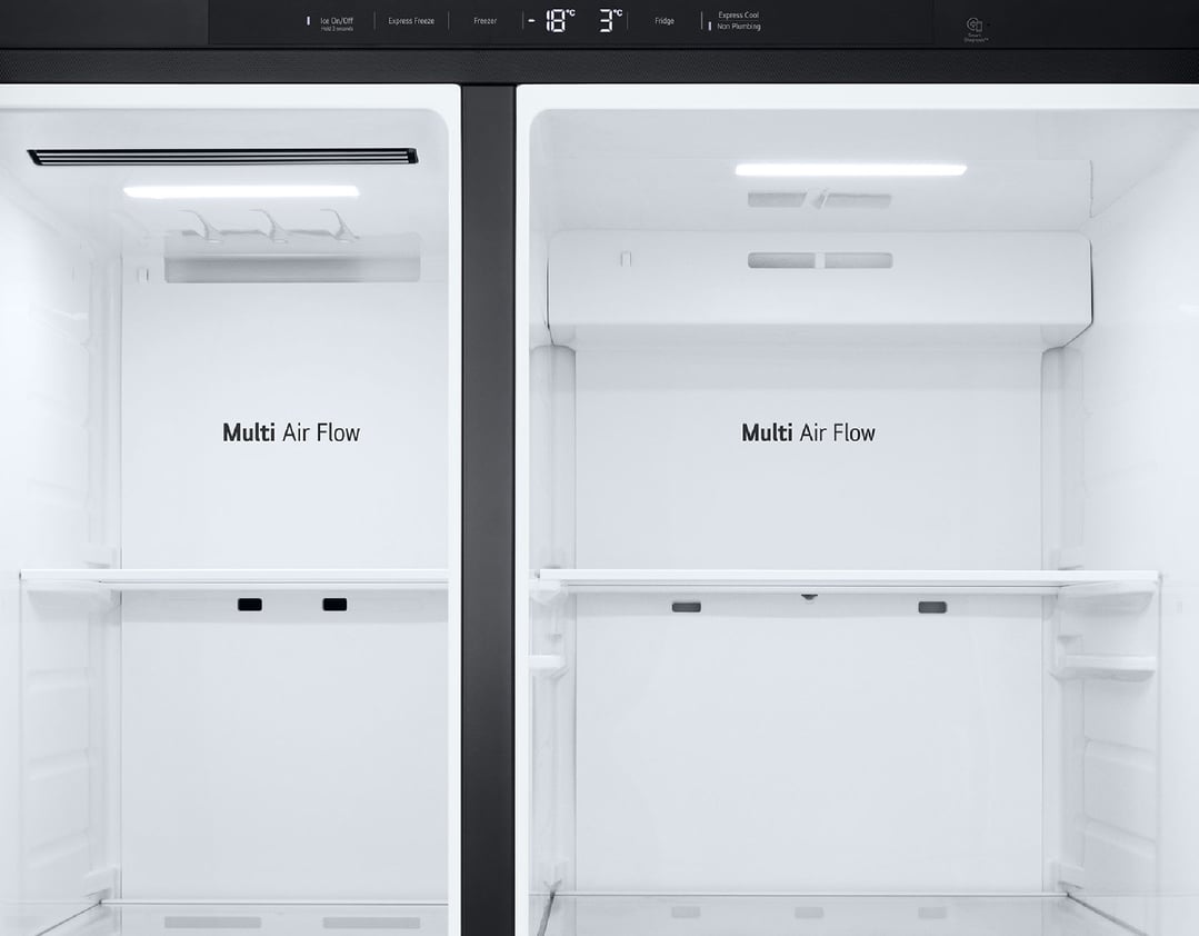 LG 625L Side by Side Non Plumbed Matte Black GS-N599MBL