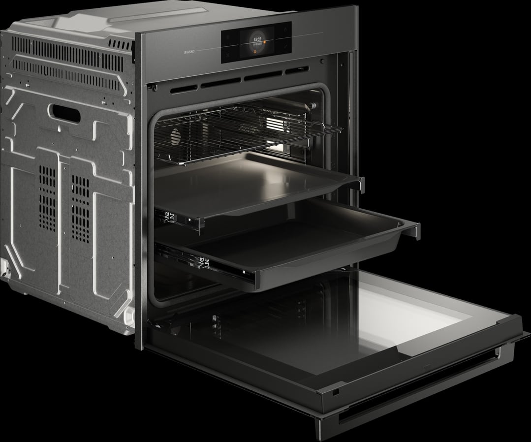 Asko Elements 60cm Pyrolytic Oven - Pearl Grey OP8678GG