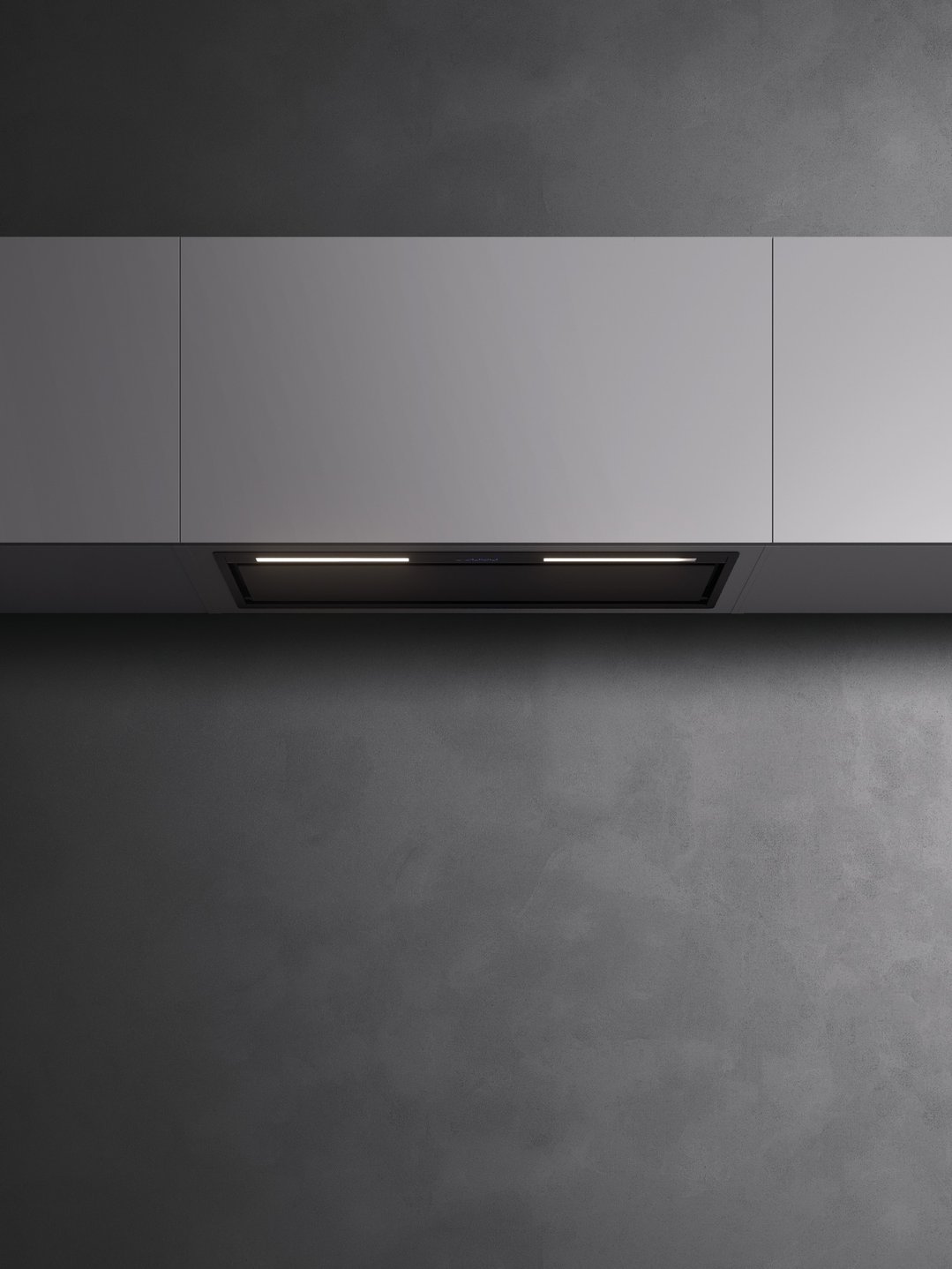 Falmec Gruppo Incasso Plus - 105cm Undermount Stainless Black F3GI10B2