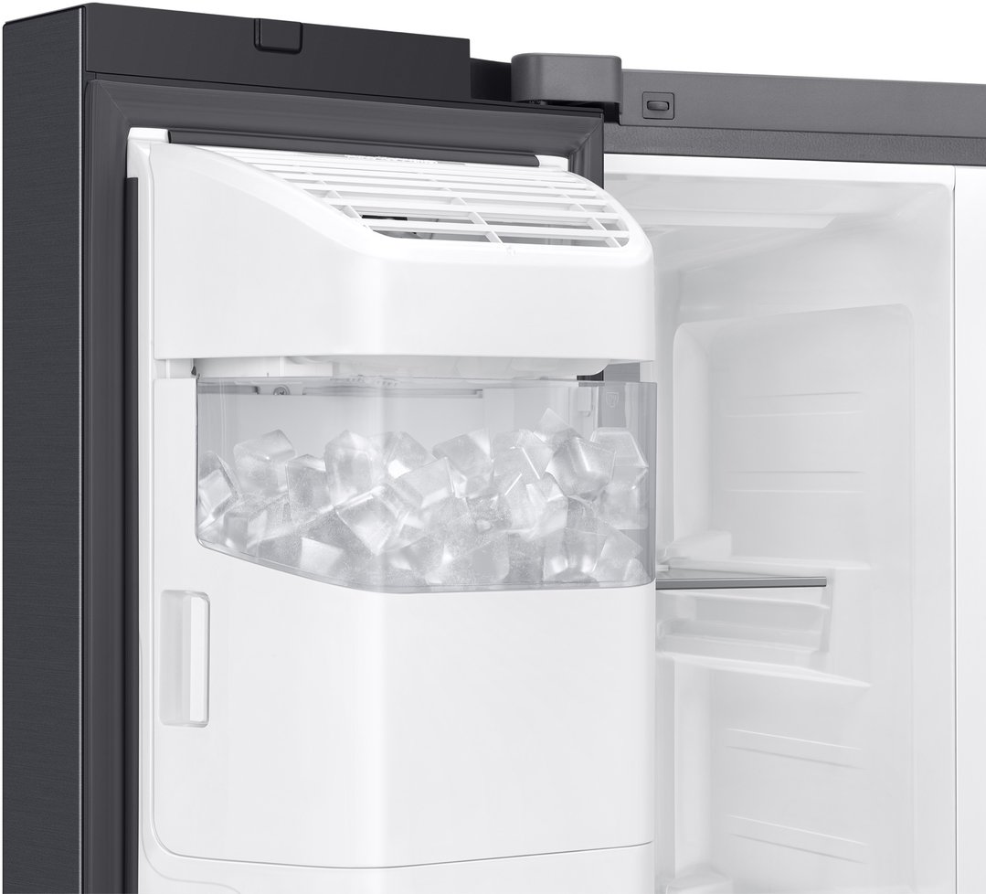 Samsung 615L Side-by-Side Refrigerator AI Home - Black SRS6500BA