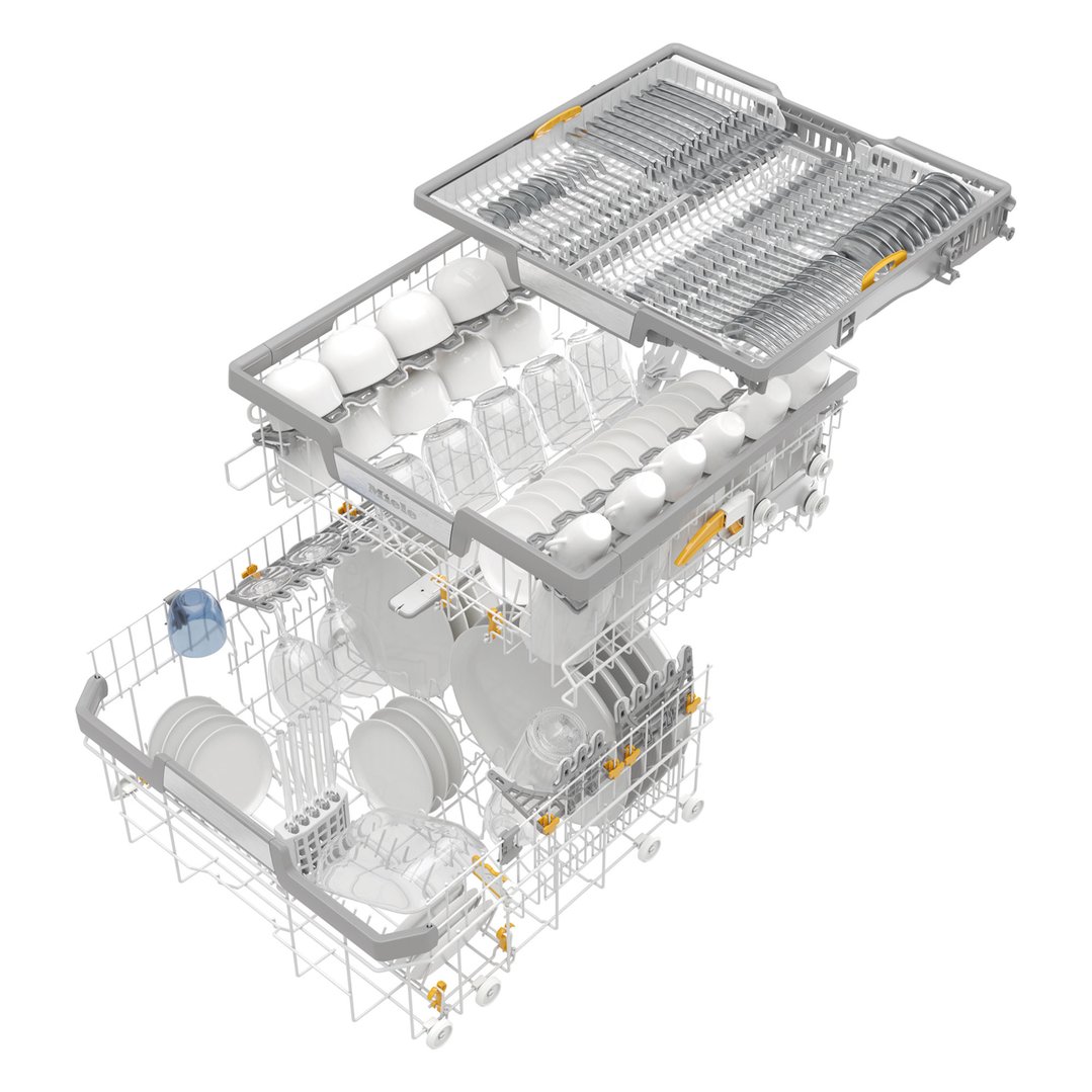 Miele 60cm XXL Fully Integrated Dishwasher with AutoOpen Drying, PowerDisk and Knock2Open G7989SCVIXXL