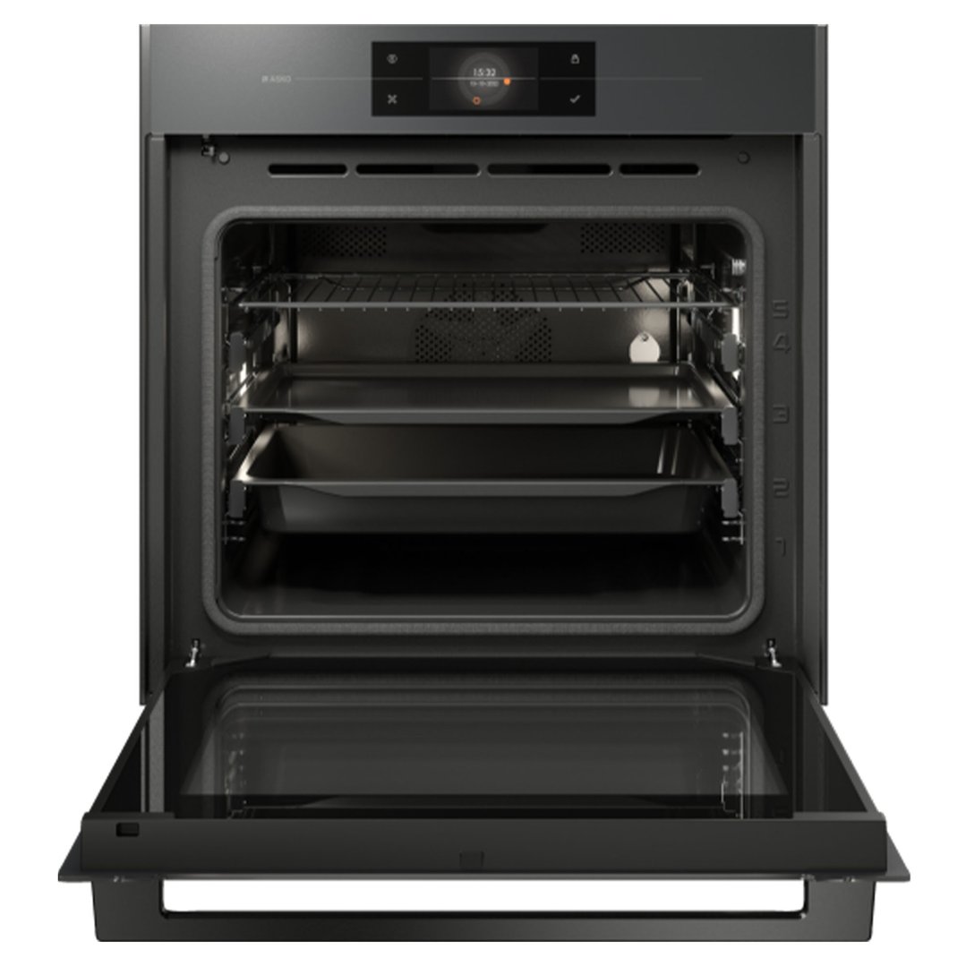 Asko Elements 60cm Pyrolytic Oven - Pearl Grey OP8678GG