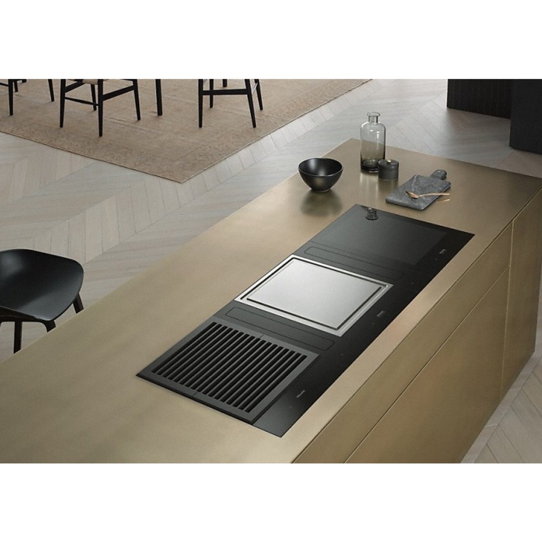 Miele 38cm Induction CombiSet Teppanyaki Cooktop Stainless Steel/Ceramic Glass CS7632FL